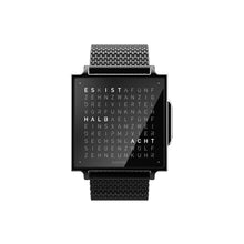 Lade das Bild in den Galerie-Viewer, QLOCKTWO W - BLACK STEEL
