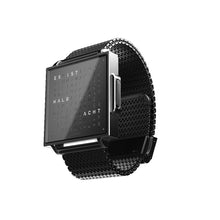 Lade das Bild in den Galerie-Viewer, QLOCKTWO W - BLACK STEEL
