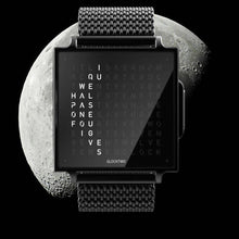 Lade das Bild in den Galerie-Viewer, QLOCKTWO W - BLACK STEEL
