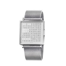 Lade das Bild in den Galerie-Viewer, W35 FINE STEEL mit schwarzem Ziffernblatt - Abverkauf
